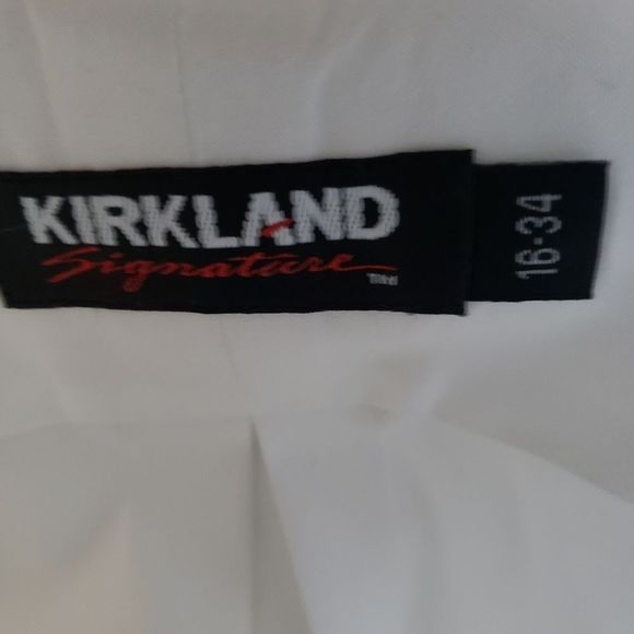 CT1059a Men's White Kirkland Shirt 16-34 - Picture 3 of 4